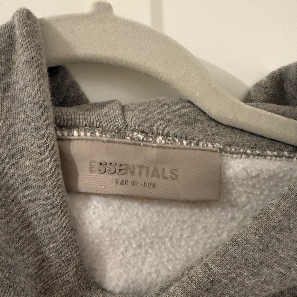 Essentials Heather Gray Pullover - image 4